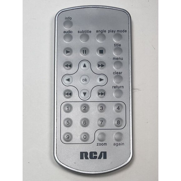 RCA Digital Photoview 7" PORTABLE DVD PLAYER w/ Remote Cords Straps DRC622N EUC - Picture 10 of 16